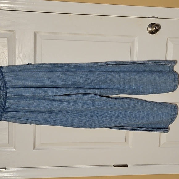 Aerie Light Blue Wide Leg Pants - Picture 9 of 12